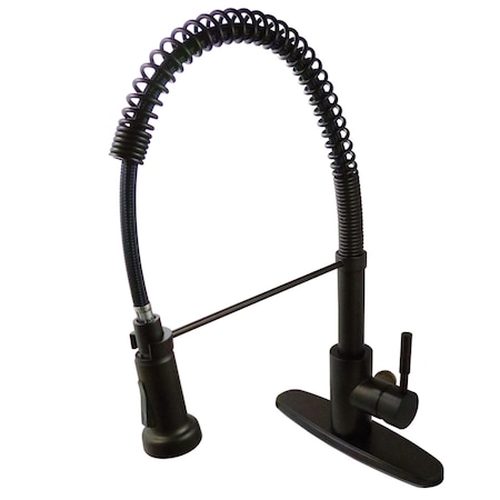 Gourmetier Single-Handle Pre-Rinse Kitchen Faucet, Oil Rubbed Bronze GSY8885DL